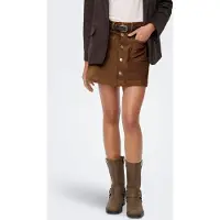 ONLY Cordrock "ONLAMAZING HW CORD SKIRT" Baumwollmischung