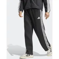 Adidas Sporthose "ESSENTIALS 3-STREIFEN, OFFENER SAUM"