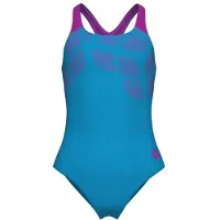 Arena - Girl's Kikko Swimsuit Swim Pro Back - Badeanzug Gr 116 blau