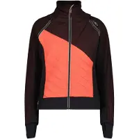 CMP Damen Primaloft Hybrid Jacke mit abnehmbaren Ärmeln orange 42