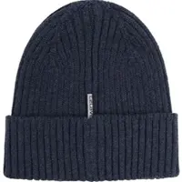 CeLaVi Beanie - Knitted navy melange (7790) 48