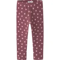 Name it - Kid's Davina Sweat Fleece Leggings - Leggings Gr 122 lila