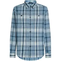 O'Neill Must-have Flannel Shirt blue big check plaid (35220) XXL