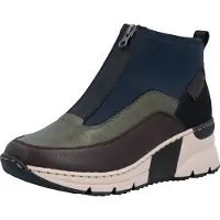 Rieker Stiefeletten mit Keilabsatz, Modell Wildebuk