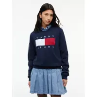 Tommy Hilfiger Sweatshirt "TJW REG FLAG CREW", Baumwolle