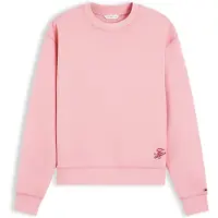 Tommy Hilfiger Sweatshirt "SCRIPT TERRY MDRN C-NK SWTSHIRT", Baumwolle