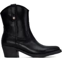 Refresh für Damen. 17614601-NEGRO Stiefeletten 176146 schwarz (39), 5 bis 8 cm, Reißverschluss, Lässig