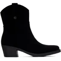 Refresh für Damen. 17614403-NEGRO Stiefeletten 176144 schwarz (36), 5 bis 8 cm, Reißverschluss, Lässig