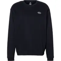 Under Armour Rival Fleece Crew black white (008) XS