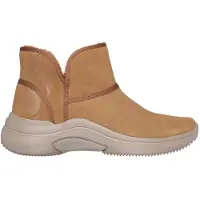 SKECHERS - "On The Go Midtown" Schneestiefel für Damen, Wildleder GT48089 (34 EU) (Kastanie)