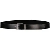 Gant Hüftgürtel "Gürtel LOGO LEATHER BELT 1er Pack", Herren, Gr. 90, schwarz, Obermaterial: 100% Rindveloursleder CVL., Gürtel Hüftgürtel