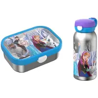 Mepal Lunchbox "Edelstahl-Lunchset Campus 2er Set", bunt (frozen friends), B:2cm H:2cm L:2cm, Lebensmittelaufbewahrungsbehälter, Lunchbox, Spülmaschinenfest