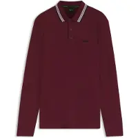 BOSS Longsleeve-Poloshirt aus Baumwoll-Piqué Grösse S