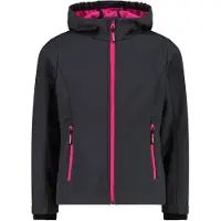 CMP - Girl's Jacket Fix Hood 3A29385N - Softshelljacke Gr 110 grau