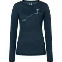 Super.natural - Women's Bergglück L/S - Longsleeve Gr XL blau