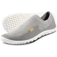 Leguano Score grey - Barfußschuhe / Slipper, Größe 43