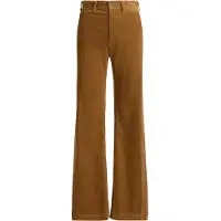 Ralph Lauren für Damen. 211B17556002 Beaton-Hose aus braunem Cord (40), Lässig, Baumwolle