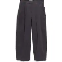Armedangels BARREL LEG TWILLHOSE | Bio-Baumwoll Mix - anthrazit (M)