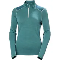 Helly Hansen Lifa Merino Midweight 1/2-Reißverschluss, Damen, Grün