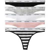 Calvin Klein Lv00qd5221 Tanga 5 Einheiten
