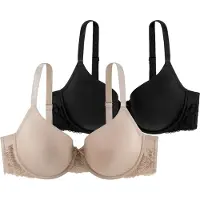 Dorina Bügel-BH "ADELE", Damen, Gr. 75, Cup E, schwarz (schwarz, beige), Microtouch, Obermaterial: 58% Polyamid, 25% Polyester, 17% Elasthan, BHs Bügel-BH, mit Spitzendetails, weich, Basic