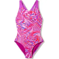 Speedo Badeanzug "PRINT SPLASHBACK PNK/PUR"