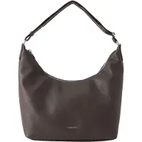 Calvin Klein Handtasche Webbing Strap Md Shoulder Bag LV04F3891G Dunkelbraun