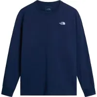 The North Face - Evolution Simple Dome Regular Long Sleeve - Longsleeve Gr S blau