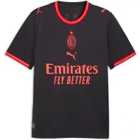 Puma ACM Third Jersey Replica flat dark gray-glowing red (03) XL