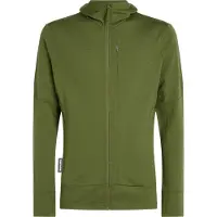 Icebreaker - Merino 260 Quantum IV L/S Zip Hoodie - Merinohoodie Gr S oliv