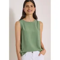 Cecil Blusentop Sommershirt, Viskose, ärmellos