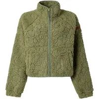 Roxy - Women's Blurry Cloud Print - Fleecejacke Gr S oliv