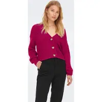 ONLY "ONLCAROL NICE L/S CARDIGAN KNT NOOS" Kunstfaser, regular fit