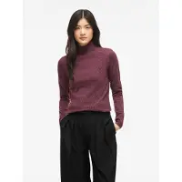 Vila Rollkragenpullover "VIMALU ROLLNECK L/S KNIT TOP NOOS" Materialmix