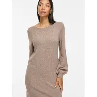 Vila Viril Mini Strickkleid