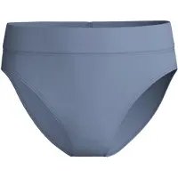 Calida Slip "Slip Elastic High Waist 1er Pack", Damen, Gr. 48-50, grau (blaugrau), Obermaterial: 94% Baumwolle CO. 6% Elasthan EL., Unterhosen Slip