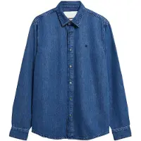 Armedangels KLASSISCHES JEANS-HEMD | Bio-Baumwoll Mix - blau (M)