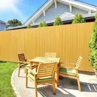 OEM Privatheitsschirm 1,6x3m für Garten & Terrasse, Wind- und Wetterbeständig, UV-beständig, aus PVC, ideal für Balkon & Zaun.
