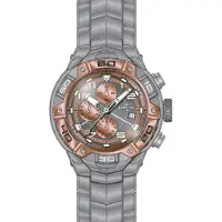 Invicta Speedway 49882 Herrenuhr - Quarzwerk - Edelstahl mit roségoldfarbenem Zifferblatt - 50 mm