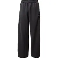 Adidas Sporthose ORIGINALS "TREFOIL ESSENTIALS, OFFENER SAUM", Herren, Gr. M, N-Gr, schwarz (schwarz, normal, gr.), Obermaterial: 93% Polyester, 7% Elasthan, Hosen Sporthose