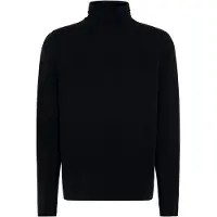 Pierre Cardin T-Shirt "T-Shirt", Herren, Gr. S, schwarz, Obermaterial: 95% Baumwolle CO. 5% Elasthan EL., uni, regular fit, Shirts T-Shirt, Mit Rollkragen