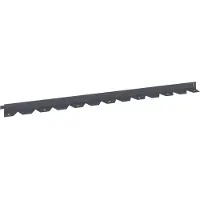 Syfax Raseneinfassung 50 stk. 102 x 4 x 4 cm Stahl Anthrazit