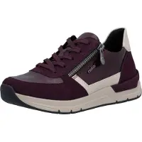 Rieker 58902 Halbschuhe Brombeer/Brombeer/Wine/Lehm Größe EU 40