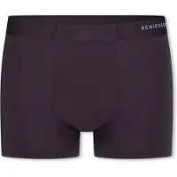 Schiesser Boxer "Modern Bonded", Herren, Gr. 7, Single Jersey, 207, graphit, Single Jersey, Obermaterial: 90% Modal, 10% Elasthan, körpernah, Unterhosen Boxer, ohne Eingriff, maskuline Passform