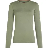 Icebreaker - Women's 260 Tech L/S Crewe - Merinounterwäsche Gr M oliv