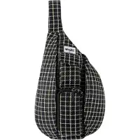Unyqoos Tropfenförmiger Sling-Rucksack 40 x 40 cm, Polyester-Composit, Uni Brust-/Umhängetasche mit 5 Fächern, diebstahlsicheres Rückfach, ergonomisch, Reise & Alltag