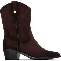 Xti für Damen. 14430704-MARRON Stiefeletten 144307 braun (38), 3 bis 5 cm, Keine, Lässig