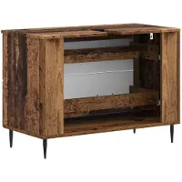 vidaXL Waschbeckenschrank HAARLEM Altholz 82 x 41 x 58,5 cm