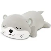 Sonstiges Beschwertes Otter Plüschtier Kissen Stofftier 25 cm Baumwolle PP-Baumwolle