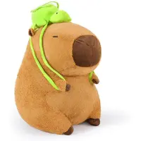 Sonstiges Plüschtier Capybara Kuscheltier Groß Stofftier Kawaii Plüsch Kissen XXL Spielzeug Geschenk 65 cm